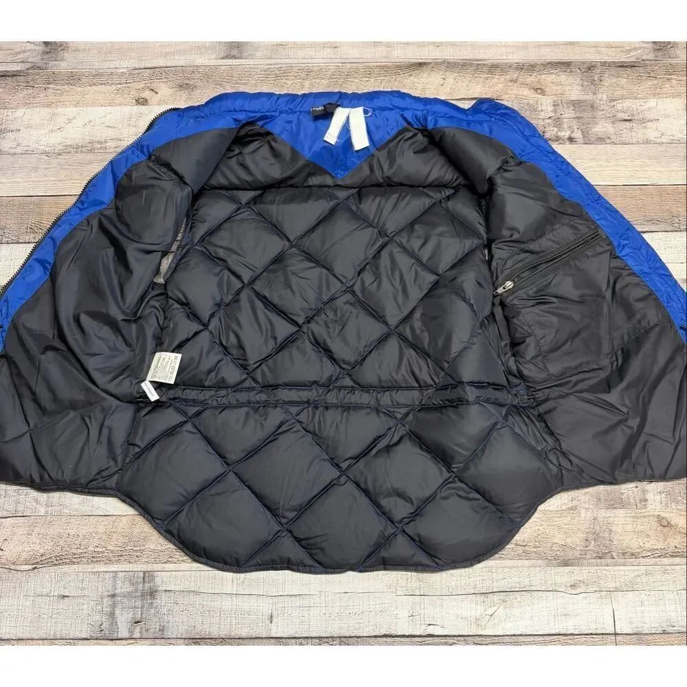 Vintage The North Face 700 Fill Goose Down Puffer Vest Blue Outdoor Retro Unisex - Picture 5 of 11